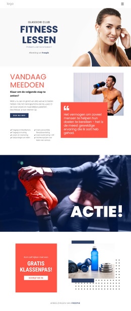 Sportschool Fitnessbedrijf