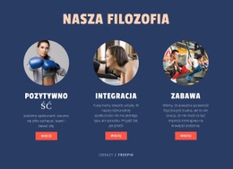 Filozofia Naszego Klubu Sportowego Szablon CSS