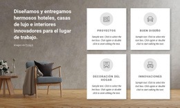 Diseñamos Viviendas De Lujo - Hermosa Página De Destino