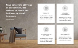Nous Concevons Des Maisons De Luxe Site Web D'Agence