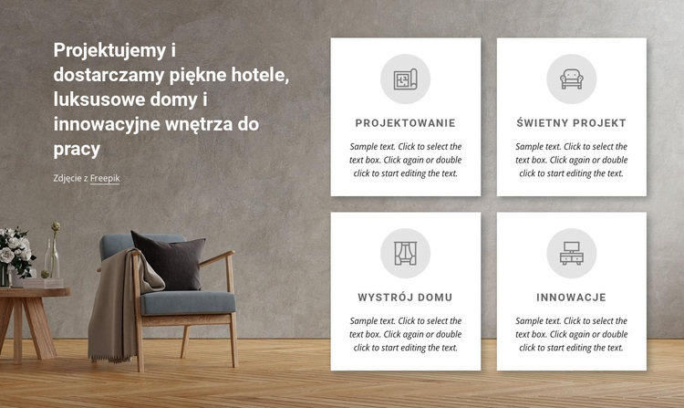 Projektujemy luksusowe domy Motyw WordPress