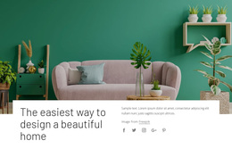 Your Interior Decorating Style - Responsive Website Templates
