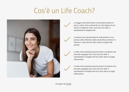 Cos'È Un Life Coach - Modello HTML