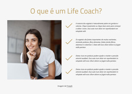 O Que É Um Coach De Vida - Tema Joomla