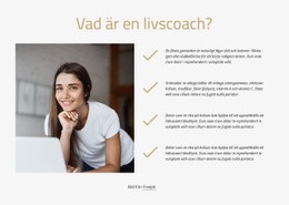 Vad Är En Livscoach E-Handelswebbplats