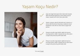 Yaşam Koçu Nedir - Web Şablonu