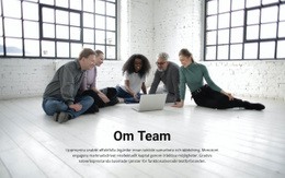 Om Tränarteam - Vacker Webbdesign