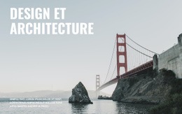 Nous Construisons Des Ponts - Page De Destination Gratuite, Modèle HTML5