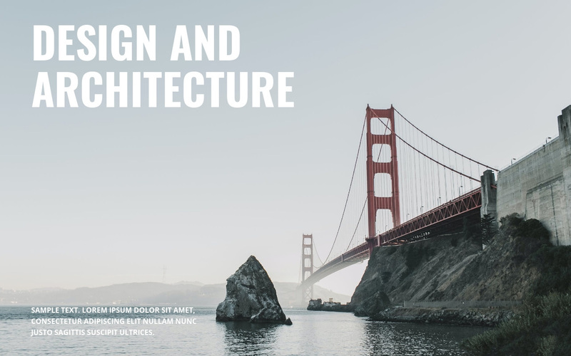 We build bridges Squarespace Template Alternative