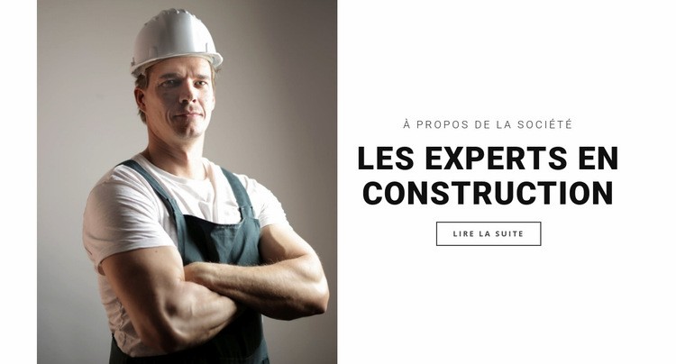 Les experts du bâtiment Conception de site Web