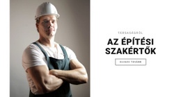 Az Építési Szakértők – Modern Websablon