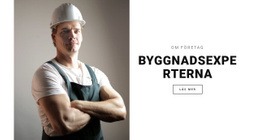 Byggnadsexperterna CSS-Layoutmall