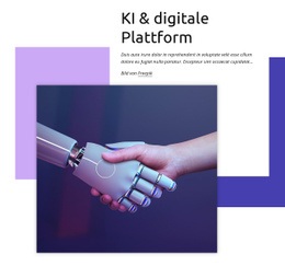 Digitale Plattform - Beste Vorlage Für Eine Seite