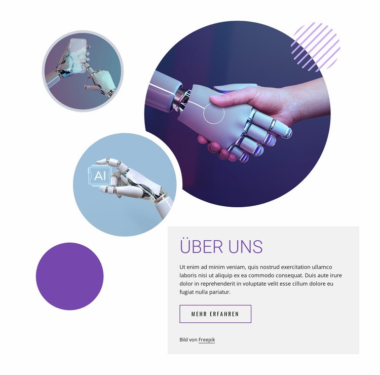 Neuronale Netze und Robotik Landing Page