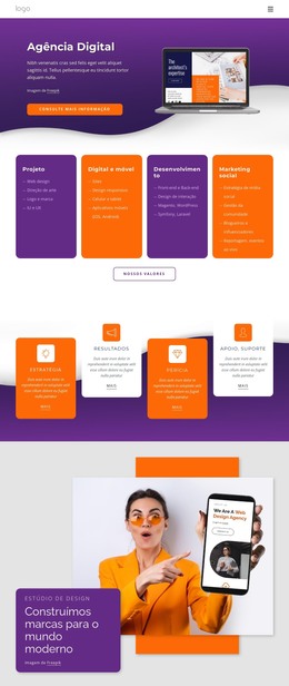 Nós Fornecemos Web Design E Muito Mais Agência Criativa
