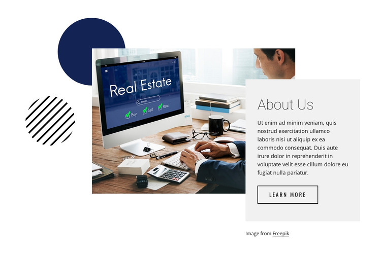 Get real estate tips Web Design