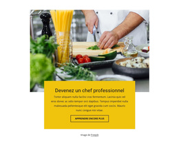 Devenez Chef Pro - Inspiration Du Thème WordPress