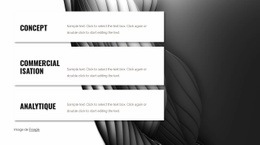 Du Concept À La Création - HTML Website Builder