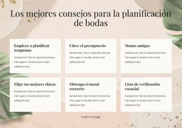 Los Mejores Consejos Para La Planificación De Bodas - Create HTML Page Online