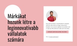 Innovatív Márkákat Hozunk Létre – Webhelytervezési Inspiráció