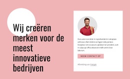 Wij Creëren Innovatieve Merken - Premium-Sjabloon