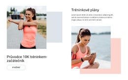 Tréninkové Plány – Vstupní Stránka