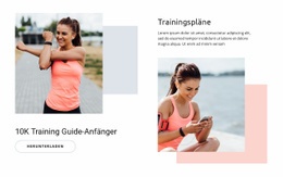 Trainingspläne - Bestes Website-Design