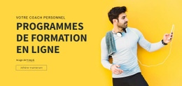 Programmes De Formation En Ligne - Website Creation HTML