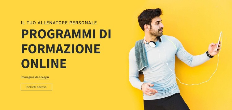 Programmi di formazione online Progettazione di siti web