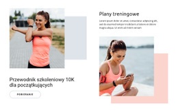 Plany Treningowe – Szablon HTML5