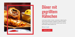 Döner Mit Gegrilltem Hähnchen – Benutzerfreundliches WordPress-Theme
