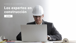 Expertos En Construcción - Plantilla Joomla Gratuita