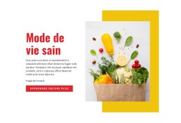 Légumes Puissants – Modèle HTML5 Facile À Utiliser