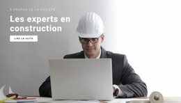 Experts En Construction - Modèle Joomla Gratuit