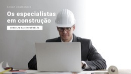 Especialistas Em Construção - Free HTML Website Builder