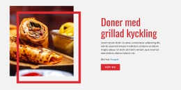 Doner Med Grillad Kyckling - HTML-Sidmall