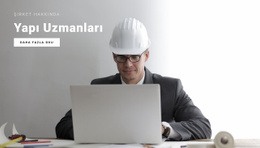 İnşaat Uzmanları - Şablonlar Web Sitesi Tasarımı