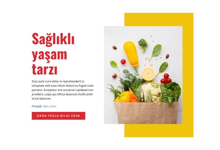 Santral sebzeleri WordPress Teması