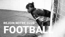 Club De Football - Website Creation HTML