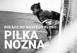 Responsywny HTML Dla Klub Piłkarski