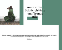 Mehrzweck-Landingpage Für Grün Liegt Im Trend