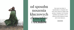 Zielony Jest W Modzie - Profesjonalny Motyw WordPress