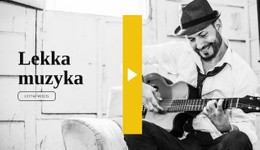 Lekka Muzyka - Prosty Szablon Strony Internetowej