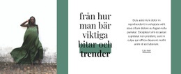 Grönt Är I Trend - Bästa HTML-Mallen