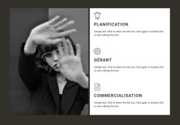 Nos Orientations En Affaires - Maquette De Site Web Ultime