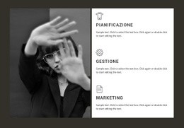 Le Nostre Direzioni Negli Affari - Mockup Del Sito Web Definitivo