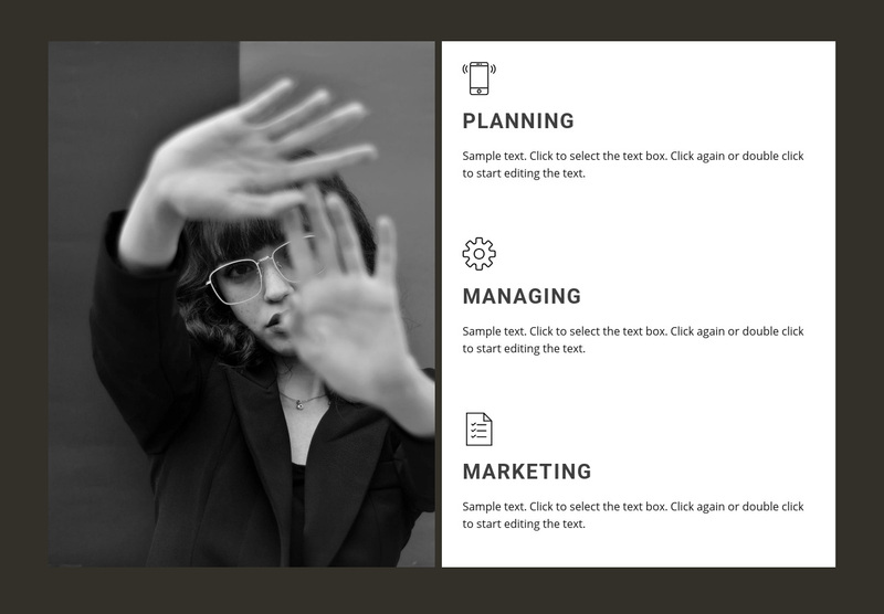 Our directions in business Squarespace Template Alternative