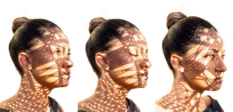 Moda kadın yüzü HTML Şablonu
