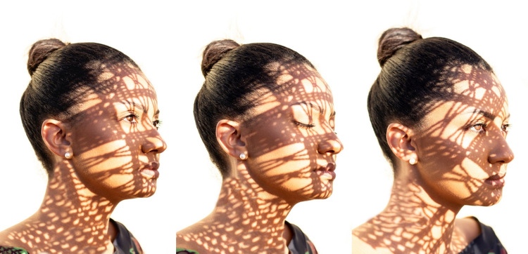 Moda kadın yüzü HTML5 Şablonu