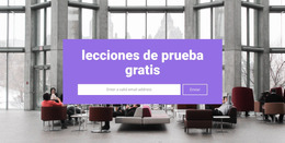 Lecciones De Prueba Gratuitas - Plantilla Joomla Adaptable Gratuita